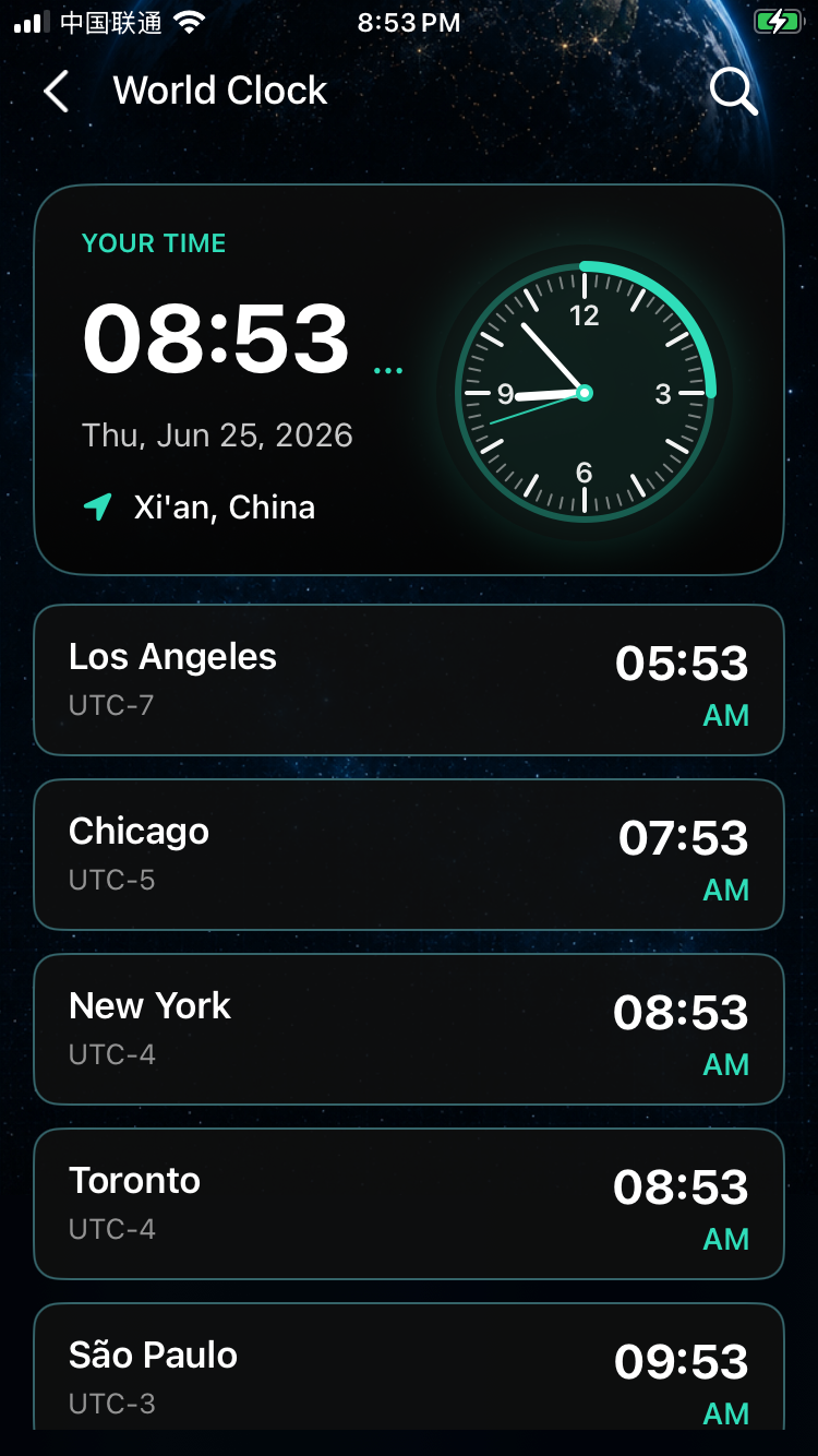 World Clock
